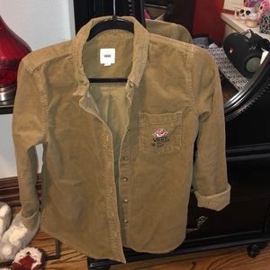 Vans corduroy shirt